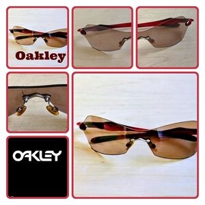 Oakley Candy Apple Red and Red Lens Sport Sunglasses